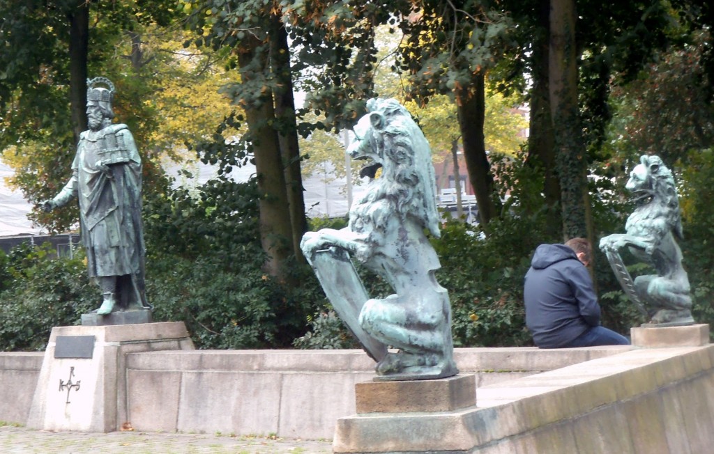 Herbststatuen